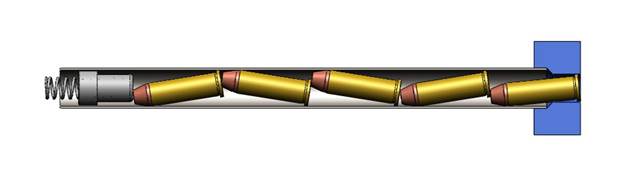 Stock Magazine Tube for Uberti 1873 and 1866 Rifle